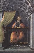 Sandro Botticelli St Augustine in his Study painting